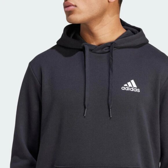 adidas  -  men's essentials fleece hoodie - Picture 2 of 4